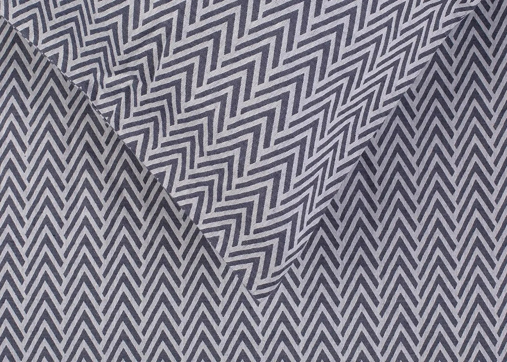 Herringbone Navy Duvet Cover