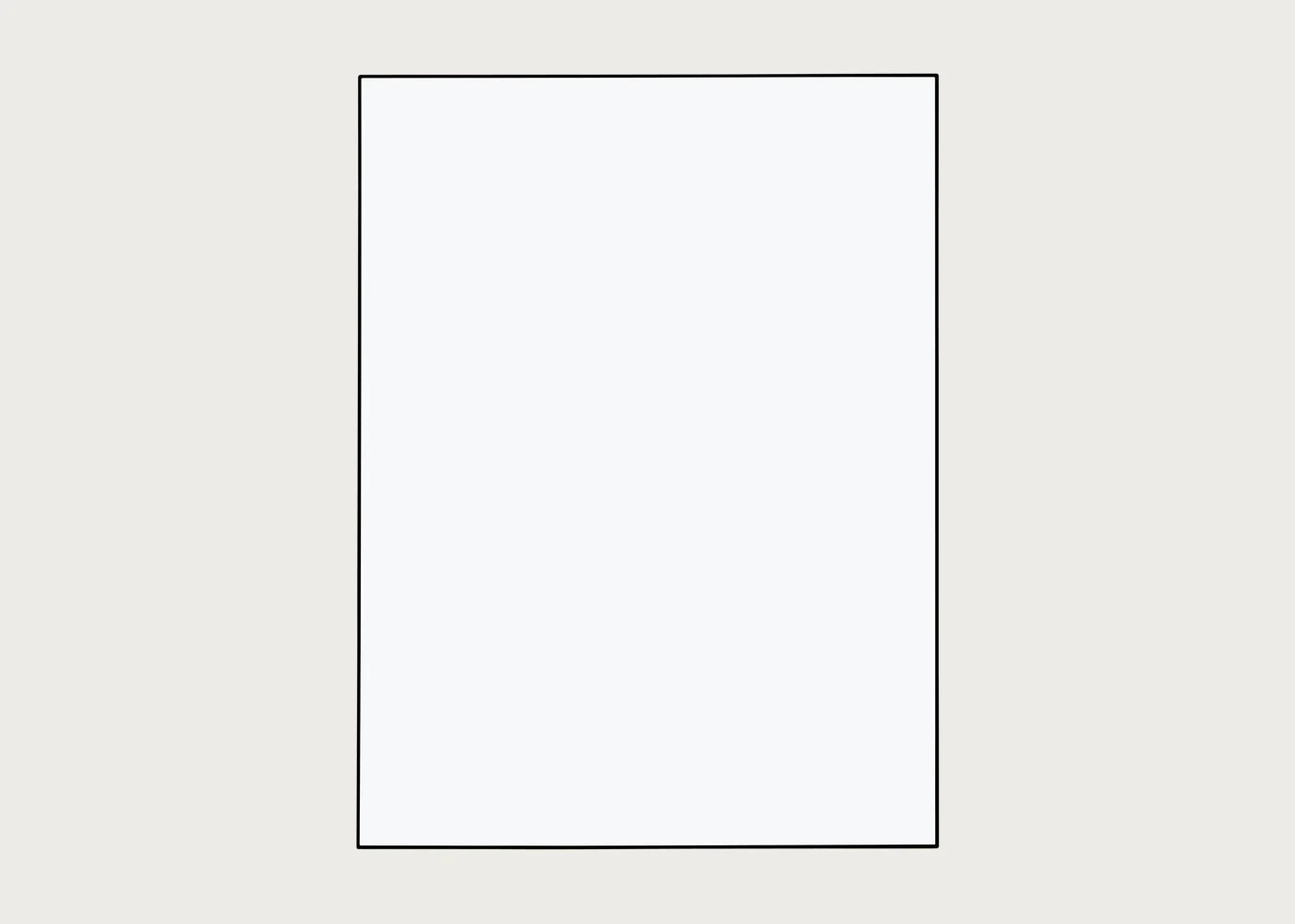 Fine Edge Mirror Rectangular