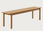 Linear Outdoor Steel Bench