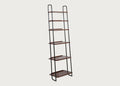 Brunel Lean To Shelves Dark Wood