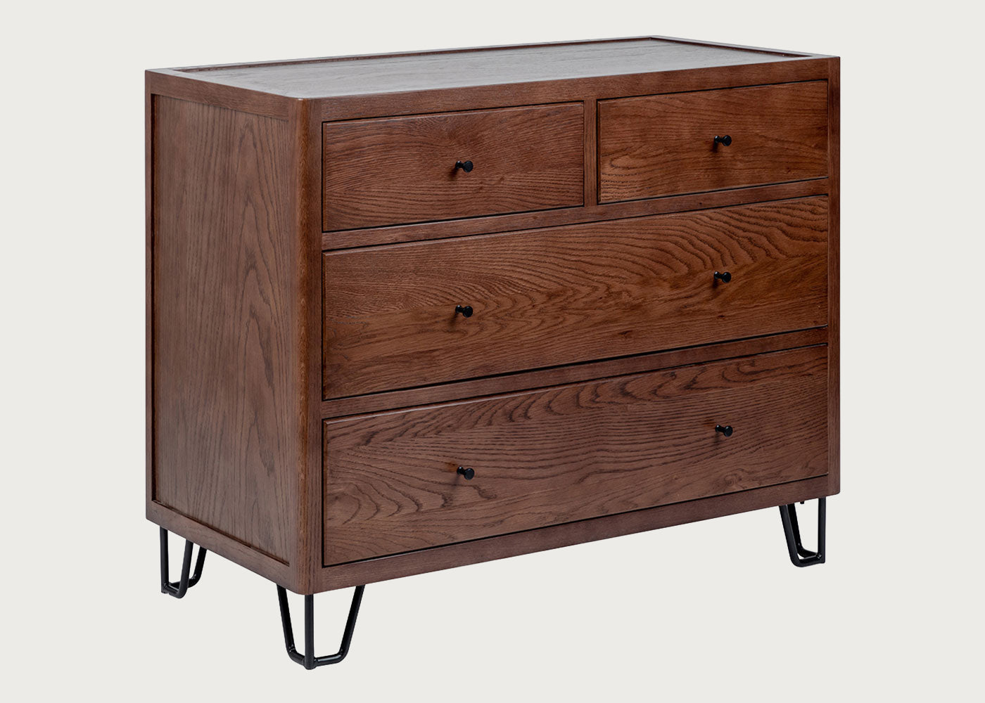 Brunel Low Chest Dark Wood