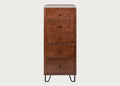 Brunel Tall Chest Dark Wood