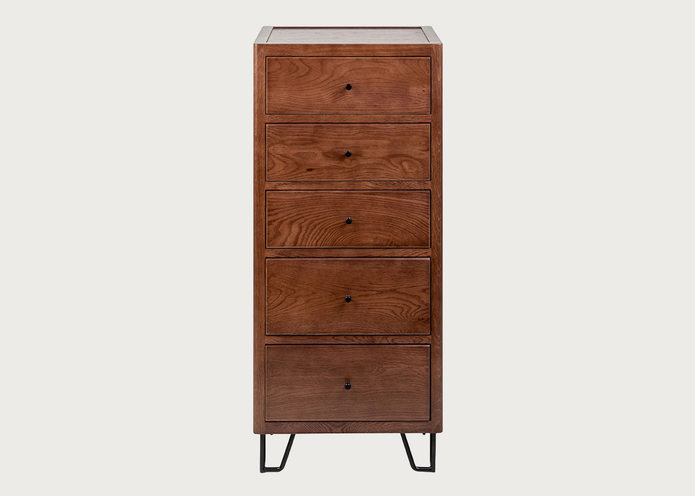 Brunel Tall Chest Dark Wood