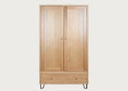 Brunel Double Wardrobe Oak