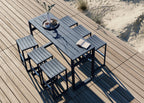 Eos Outdoor Backless Bar Stool
