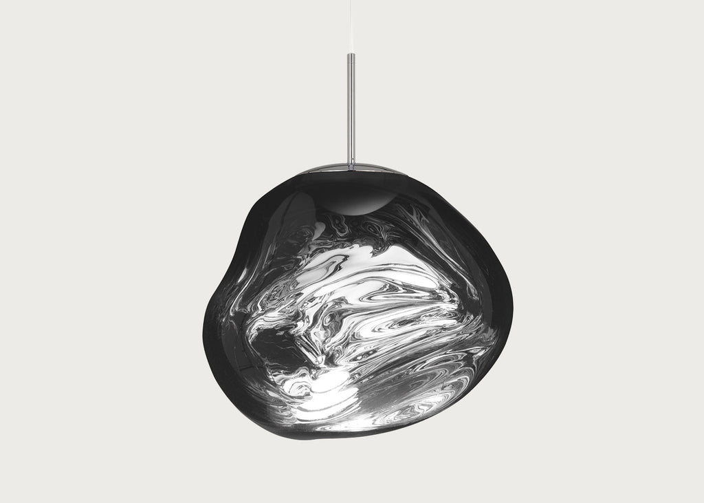Melt LED Pendant Light 50cm Chrome