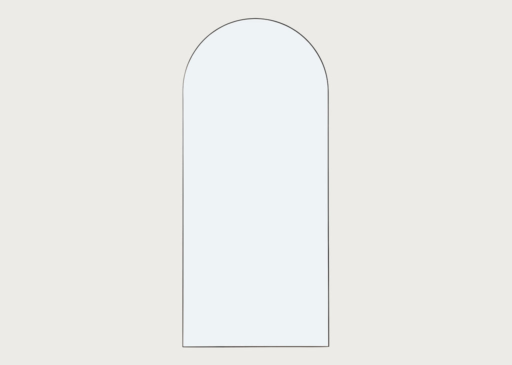 Fine Edge Mirror Arch Floor