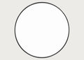 Fine Edge Mirror Round