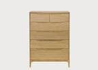 Rimini 6-Drawer Chest Wide