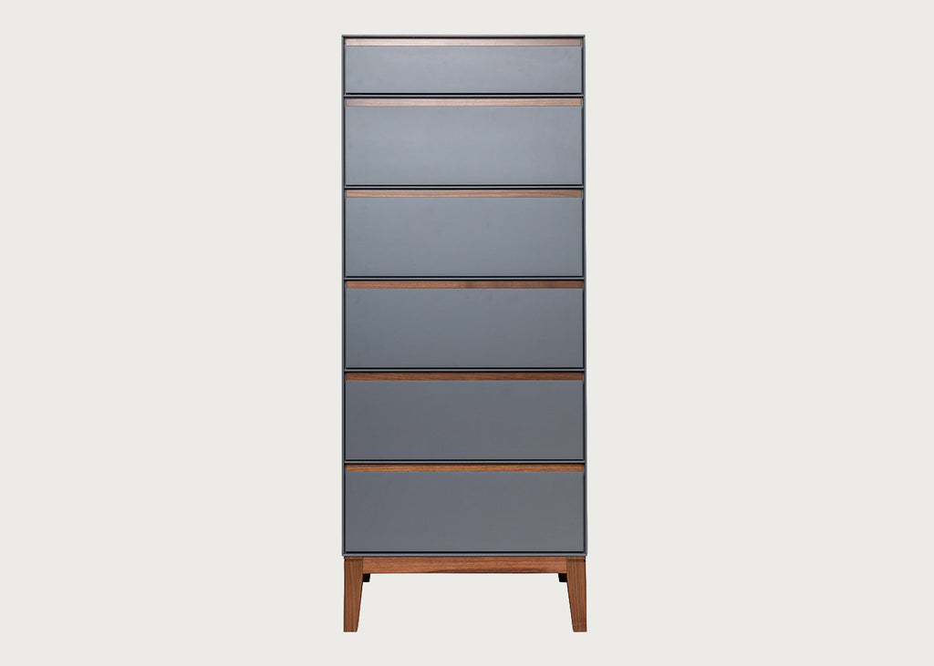 Lars Tallboy 6 Drawer Dresser