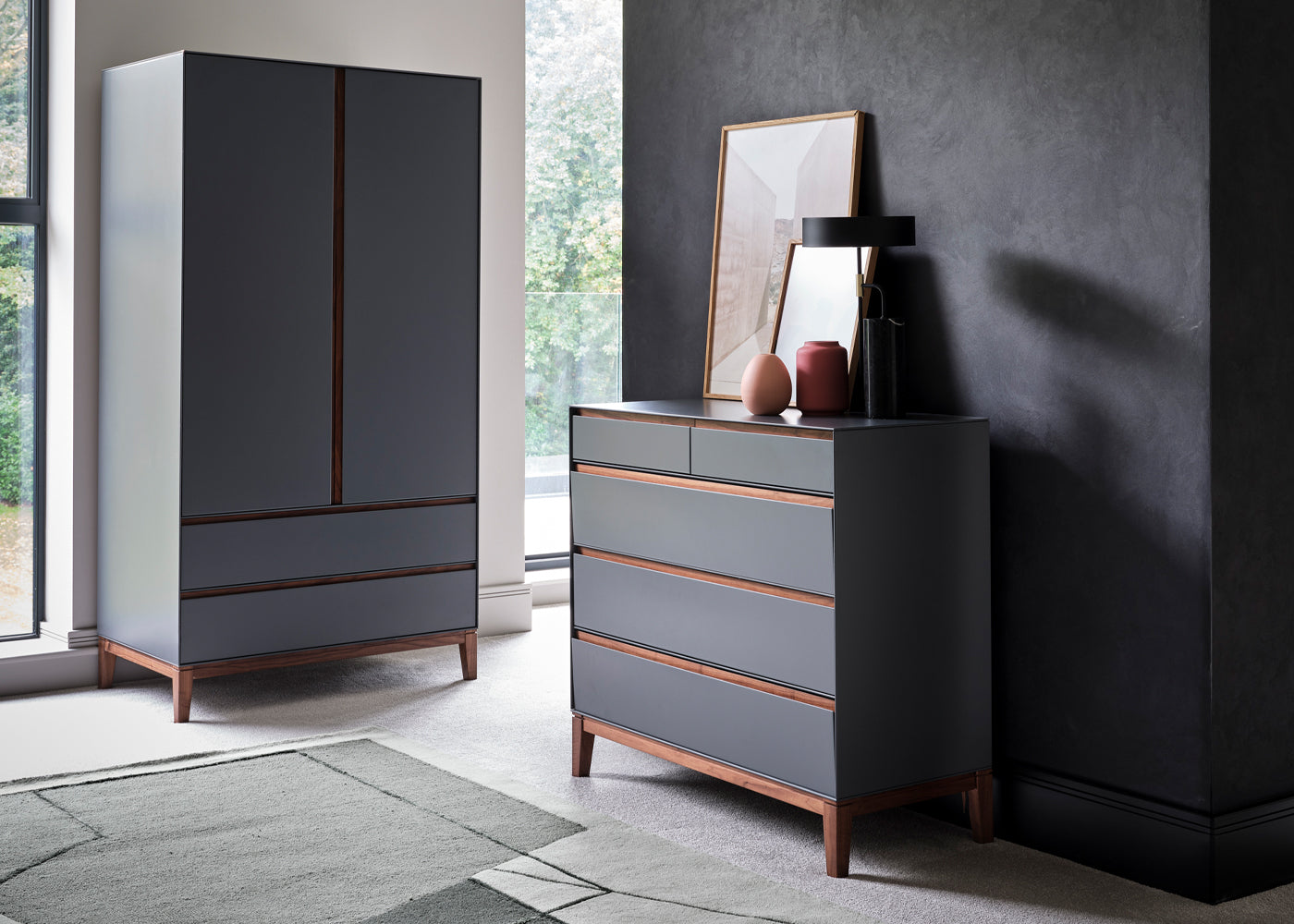 Lars Tallboy 6 Drawer Dresser