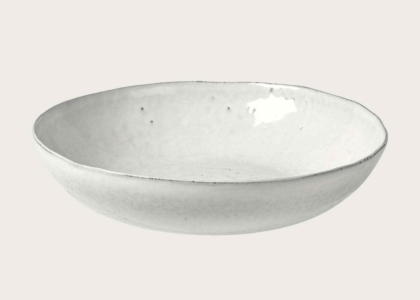 Nordic Sand Serve Bowl