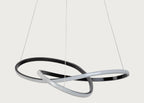 Ribbon LED Ceiling Light Black