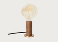 Knuckle Table Lamp with Voronoi I Bulb