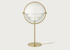 Multi Lite Table Lamp Brass Base