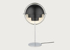 Multi Lite Table Lamp Chrome Base