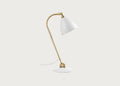 Bestlite BL2 Table Lamp Brass Base White