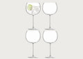 Borough Balloon Glass 680ml Clear x 4