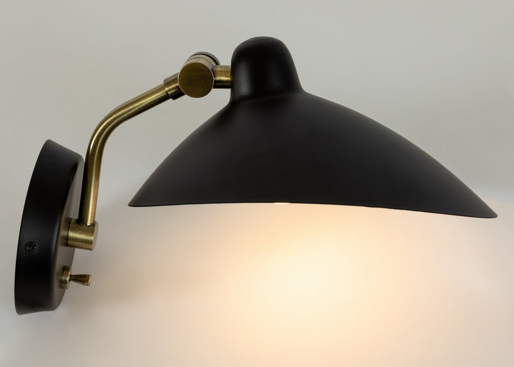 Milton Wall Lamp Black