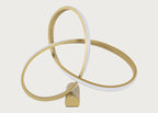 Ribbon LED Table Lamp Gold