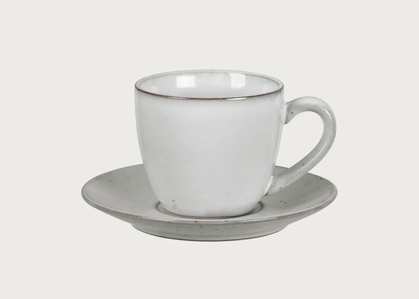 Nordic Sand Cup and Saucer