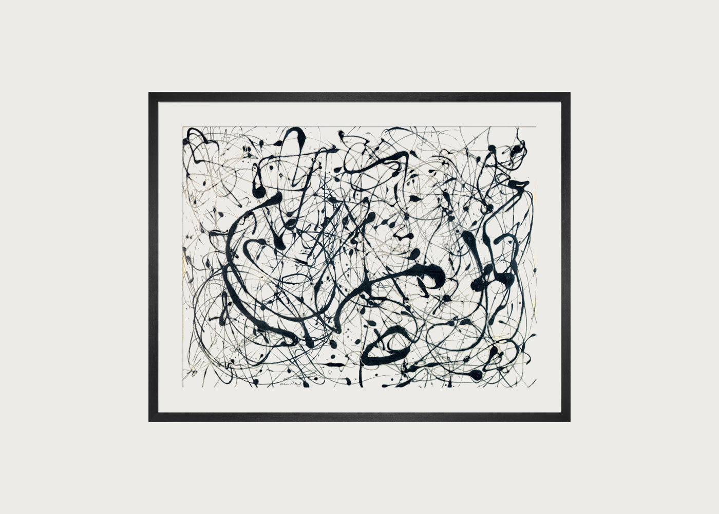 Number 14: Gray by Jackson Pollock
