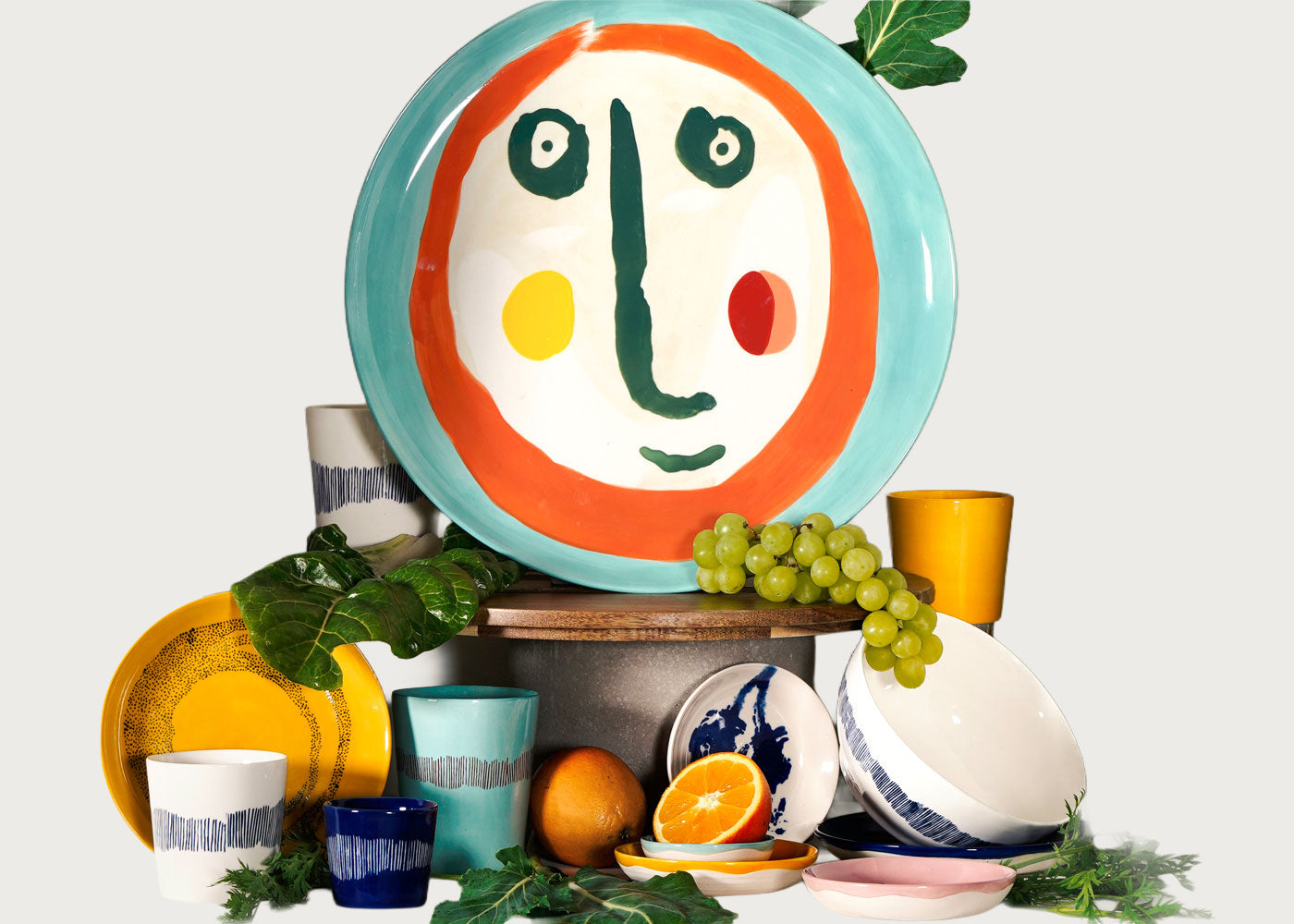 Ottolenghi Feast Face 2 Serving Plate