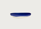Ottolenghi Feast Dots Serving Plate Blue and White Medium