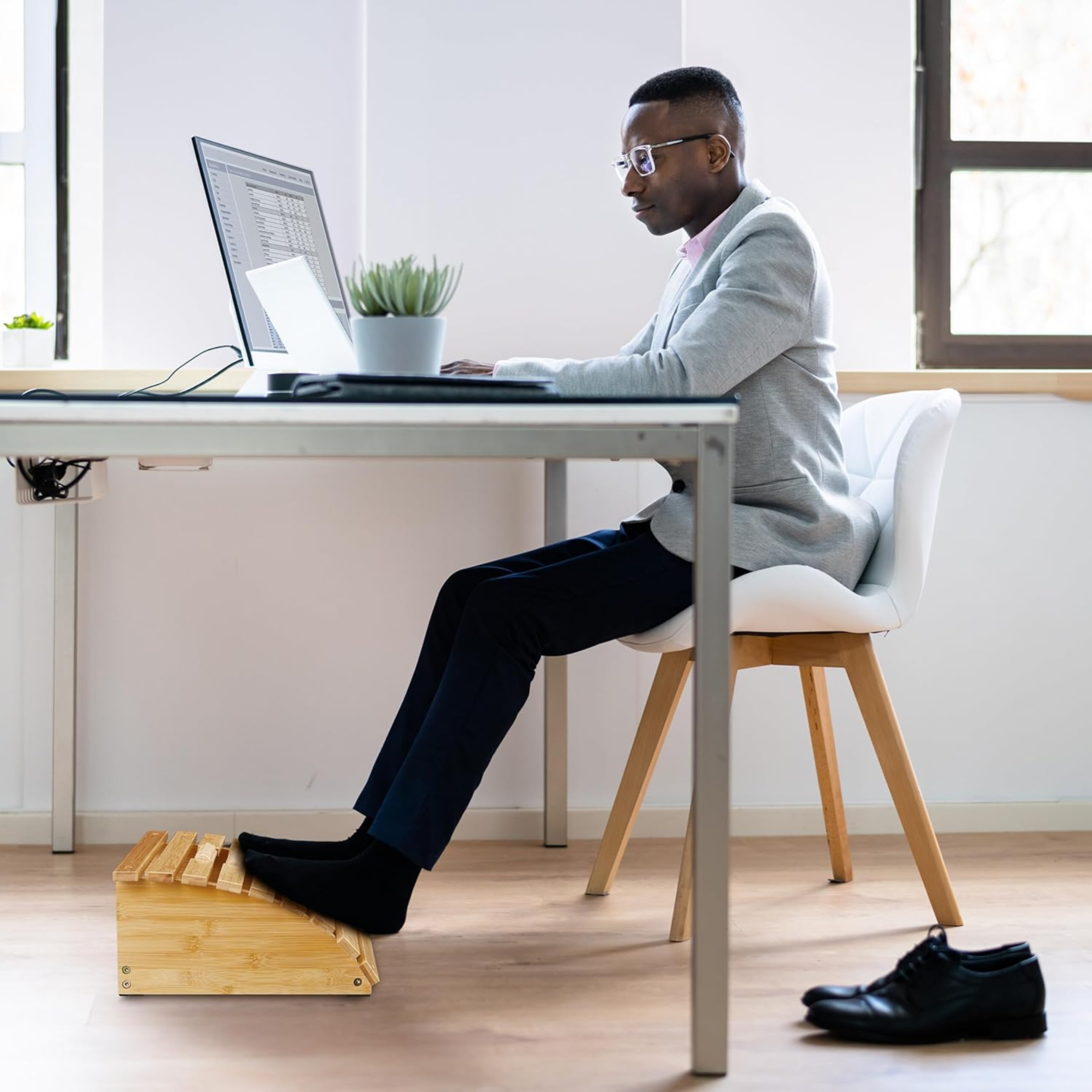 Premium Wood Footrest