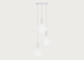Alumina White 3 Pendant Light Canopy