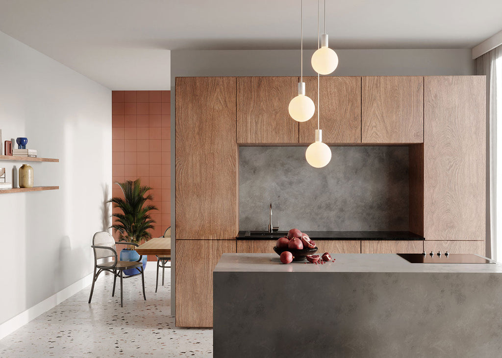 Alumina White 3 Pendant Light Canopy