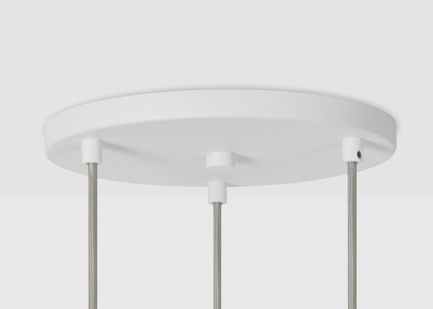 Alumina White 3 Pendant Light Canopy