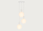 Alumina White 3 Pendant Light Canopy