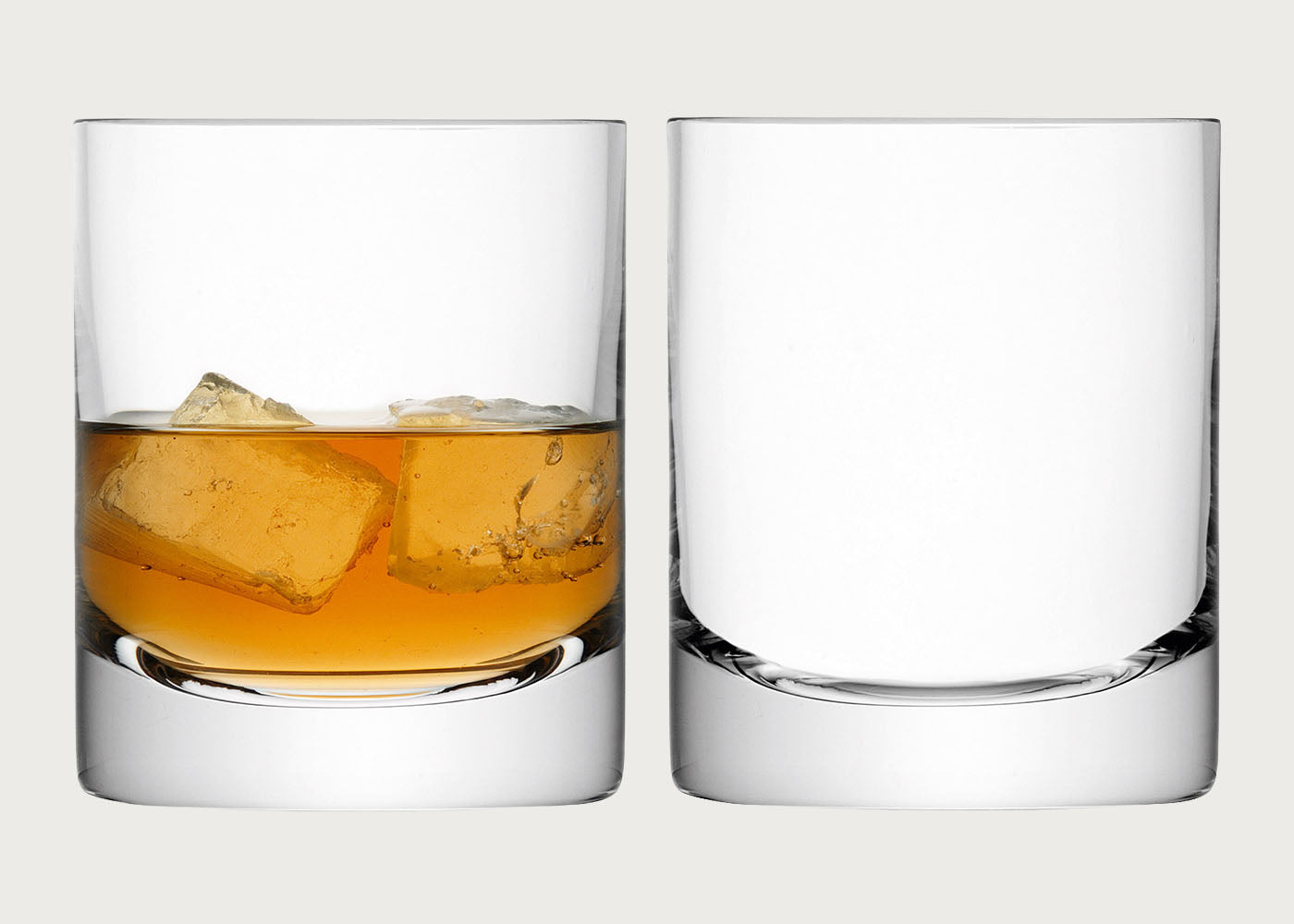 Bar Tumbler 250ml Clear Set of 2