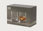 Bar Tumbler 250ml Clear Set of 2