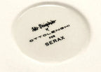 Ottolenghi Feast Swirl Plate White and Blue Large Set of 2