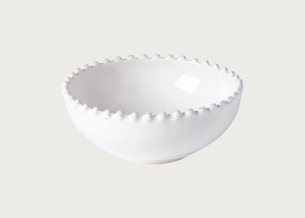 Pearl White Soup Bowl