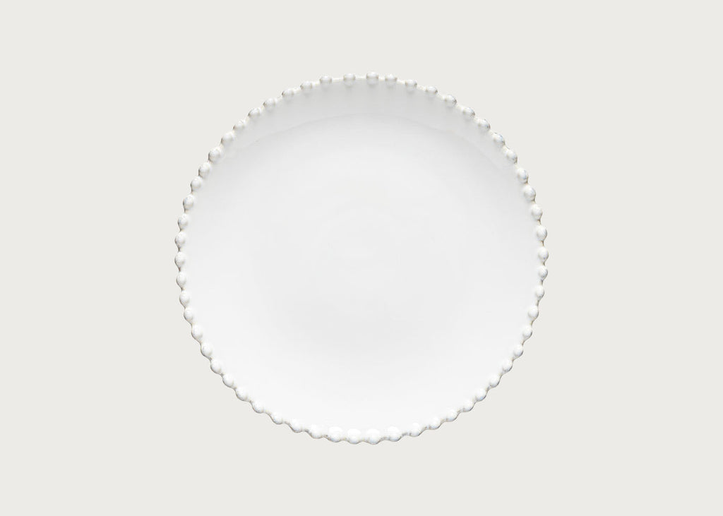 Pearl White Salad Plate