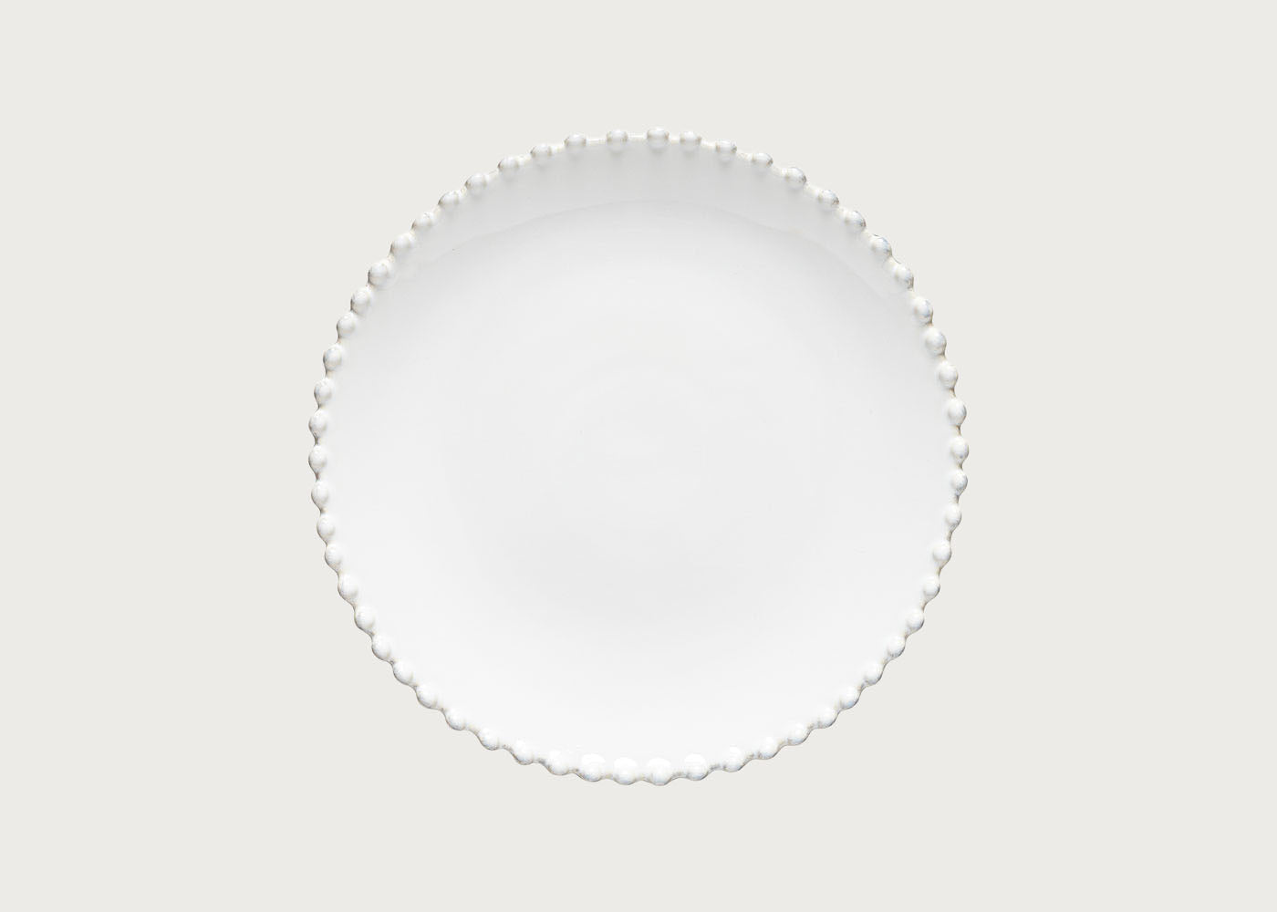 Pearl White Salad Plate