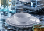 Pearl White Salad Plate