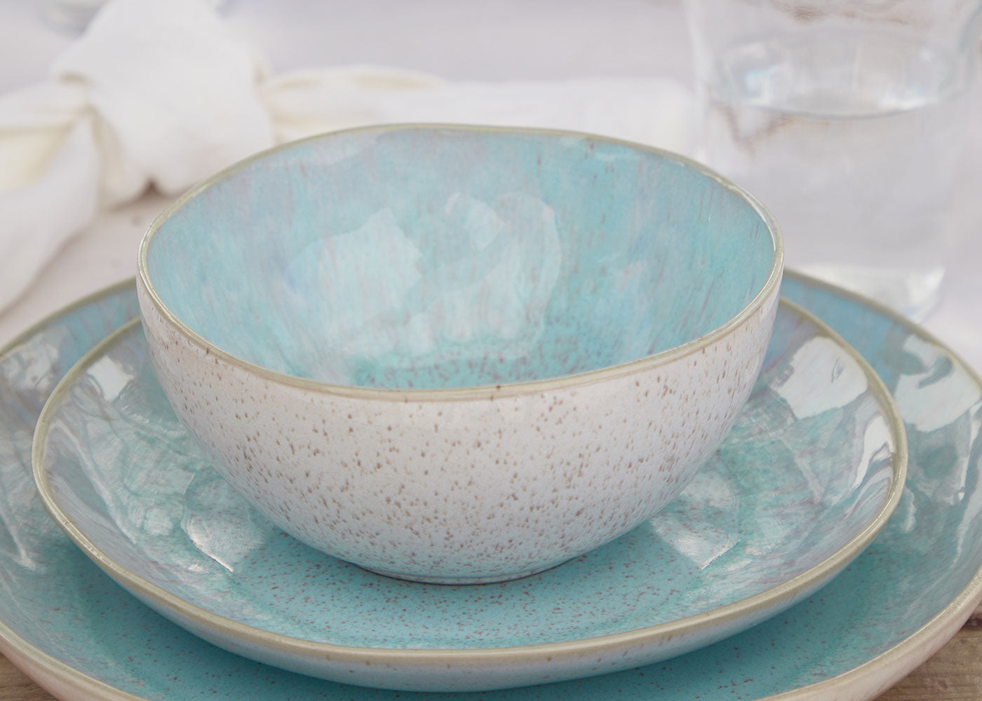 Eivissa Sea Blue Serving Bowl Small