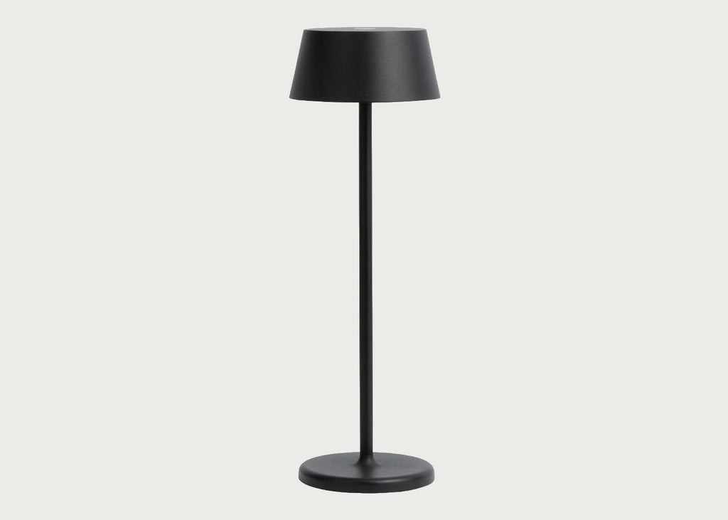 Orion LED Outdoor Portable Table Lamp Black IP54