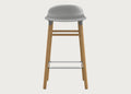 Form Barstool with Plastic Seat