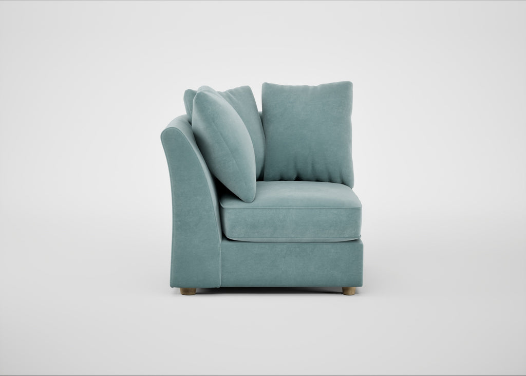Tailor Curved Left Hand Facing Corner Unit