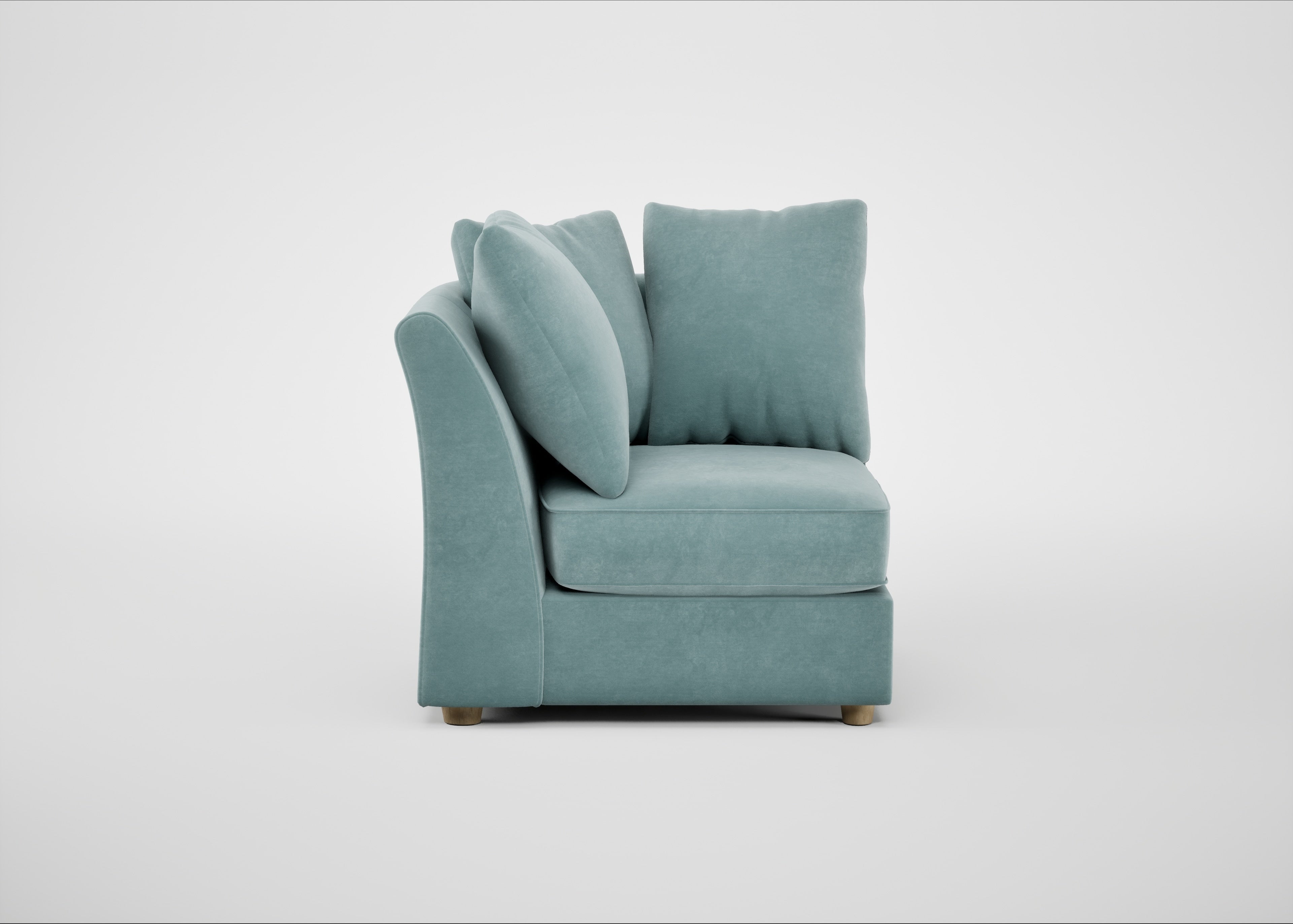 Tailor Curved Left Hand Facing Corner Unit