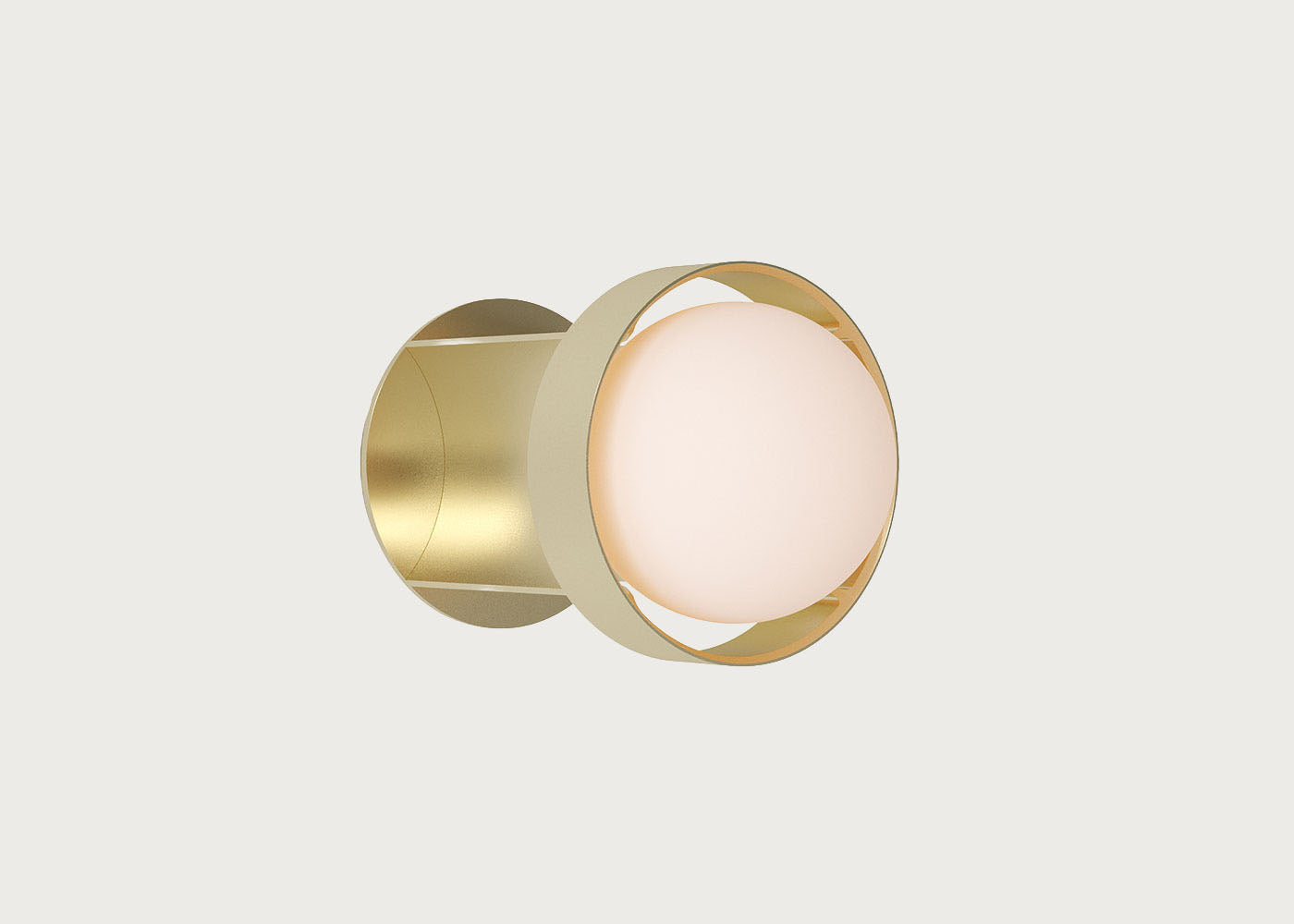 Loop Wall Light Gold Small