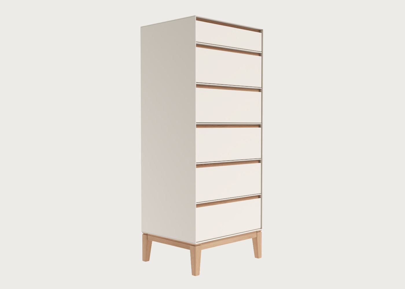Lars Tallboy 6 Drawer Dresser
