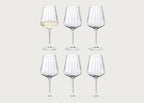 Bernadotte White Wine Glass Set of 6