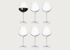 Sky Red Wine Glass Set of 6