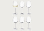 Sky White Wine Glass Set of 6